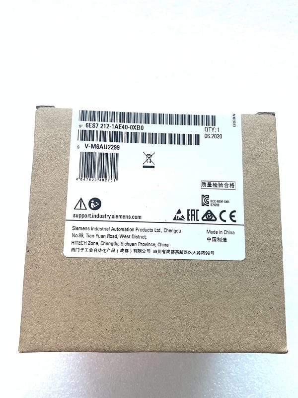 6ES7212-1AE40-0XB0 - CPU 1212C DC/DC/DC